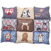 Mascow Hundebett mit rutschfester Unterseite, 58 × 80 cm