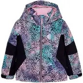 Roxy - Veste de ski imperméable - Snowy Tale Jacket True Black Snow Drifting - Kindergröße 6-7 Jahre - Violett