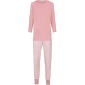 Mey Pyjama Serie Simple Stripes Bridal Rose | Größe 40