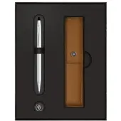 Cross jeans CROSS Geschenkset »Kugelschreiber Classic Century inkl. Lederetui mit Magnetverschluss braun