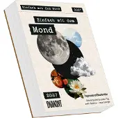 Sonstige Verlage Tagesabreißkalender Einfach mit dem Mond 2027, 12,5 x 16 cm, tägliche Mondimpulse zum Aufstellen