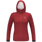 Salewa PUEZ Aqua 4 Jacke Damen Funktionsjacke Wasserdicht, Farbe:Weinrot, Größe:42