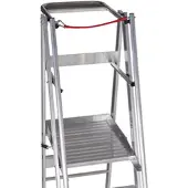Euroline Premium 32777 Podestleiter fahrbar 12 Stufen