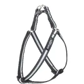 Amiplay Verstellbares Hundegeschirr SHINE, Schwarz L