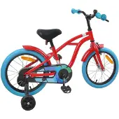vidaXL Kinderfahrrad 16 Zoll für 4-6 Jahre alt Rot