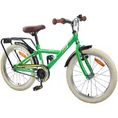 vidaXL Kinderfahrrad 18 Zoll für 5-7 Jahre alt Grün