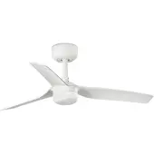 Faro DC Deckenventilator Mini Punt Weiß mit LED 90