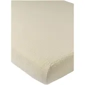 Meyco spannbettlaken kinderbett pre-washed musselin