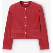 Sissy-Boy Cordjacke - Rot | Größe: L