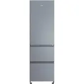 Haier HTR3518ENMX, 303 l, NoFrost-Funktion (Kühleinheit), SN-T, 5 kg/24h, E, Edelstahl