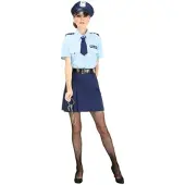 Buttinette Polizistin-Kostüm "Mabel" für Damen