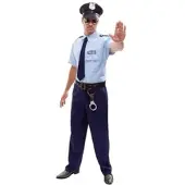 Buttinette Polizist-Kostüm "Mike" für Herren