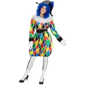 Buttinette Kleid "Harlekin", klassisch