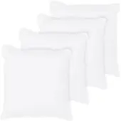 Buttinette Kissenfüllung im 4er Pack, quadratisch, Größe: 24 x 24 cm