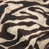 Buttinette Baumwoll-Struktur-Canvas "Animal", braun-color