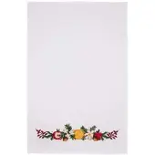 Buttinette Geschirrtuch "Obst & Blüten"