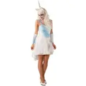 Buttinette Einhorn-Kostüm, weiß/hellblau