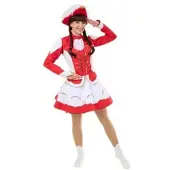 Buttinette Gardekostüm "Aurelia", rot