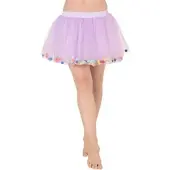 Buttinette Tutu "Pompon", lila