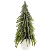 Buttinette Deko-Tannenbaum, mit Glitzer, 34 cm