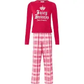 Juicy Couture Pyjama JCYPJ226854 Rot Relaxed Fit 40