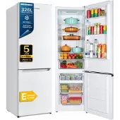 Heinner HCNF-HM326E++, 326 l, NoFrost-Funktion (Kühleinheit), SN-ST, 3,8 kg/24h, E, Weiß