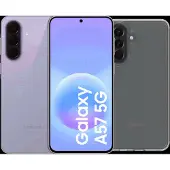 Samsung Galaxy A57 128GB Lila 5G + BlueBuilt Backcover Transparent