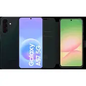 Samsung Galaxy A57 256GB Dunkelblau 5G + BlueBuilt Book Case Schwarz