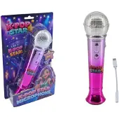 Johntoy Mikrofon K POP Star Microphone mit MP 3 Player koppelbar