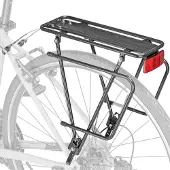 Merkloos Heckfahrradträger BCR0304FT, 2 Fahrräder, Stahl, für Mountainbikes, schwarz