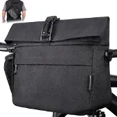 Merkloos Fahrradtasche, 9 Liter Fassungsvermögen, wasserdicht, mit Schultergurt, für Fahrräder