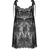 Hunkemoller SD SHORT ALLOVER LACE LEGACY Schwarz