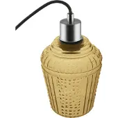 Ledvance Pendelleuchte für Decke, E27, Vintage 1906 Carved / 220…240 V, Gehäusematerial: Glas