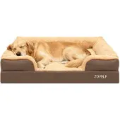 Sonstiges Hundebett Schaumstoff-Sofabett für große Hunde L 110x82x20 cm Kaffee