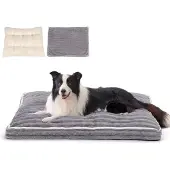 Sonstiges Hundebett 90x60x13cm Grau Abnehmbarer Bezug Waschbar Druckentlastend