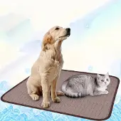 Sonstiges Kühlmatte für Hunde Selbstkühlend 55x70cm Braun