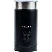 Chiato milkPLAY Elektrischer Milchaufschäumer – Schwarz
