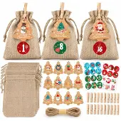 Merkloos Adventskalender - 24 Füllmöglichkeiten - JLRLWP005