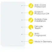 Upscreen Schutzfolie für Topdon ArtiDiag Moto Displayschutz Displayschutzfolie Folie Matt
