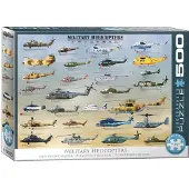 Eurographics Militär-Hubschrauber Puzzle XL 500 Teile