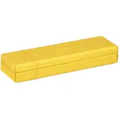 Rhodia Rhodiarama Stiftebox aus Kunstleder, 21x5,5x3cm - Narzisse 319786C