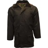 Walker and Hawkes Wachsjacke Benson braun L