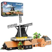 ReoBrix 55019 Windmühle Klemmbaustein Set 4801 Teile