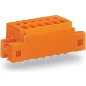 Wago 739-335/001-000 Leiterplattenklemme,1,5 mm2,Rastermaß 3,81 mm,orange 739335001000 - 35 Stück