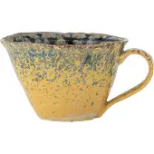Bloomingville Milani, Einzelbild, 0,25 l, Tasse, Universal, Gelb, Blau, Steingut