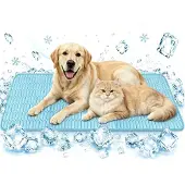 Sonstiges Kühlmatte für Hunde 100x70cm Selbstkühlend Sommer Waschbar für Zuhause Auto