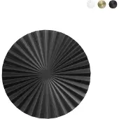 LUCE Design Wandlampe Anadara, schwarz, für Wohn- / Esszimmer, Aluminium, Wandleuchte, Wandlampe Innen