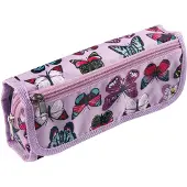 Clairefontaine 8534C Schlampermäppchen Textil 22x6x12cm Schmetterlinge