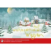 Sonstige Verlage Adventskalender der Serie 'Auf weihnachtlichen Wegen' mit weihnachtlichem Design