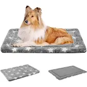 Sonstiges Hundebett Reversibel Waschbar Grau 122 x 76 x 3 cm